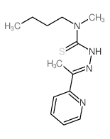 1-butyl-1-methyl-3-(1-pyridin-2-ylethylideneamino)thiourea picture