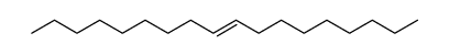 trans-octadec-9-ene Structure