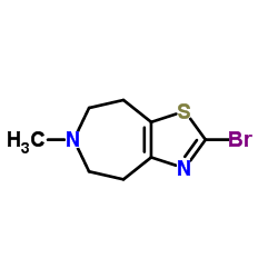 2-Bromo-6-methyl-5,6,7,8-tetrahydro-4H-[1,3]thiazolo[4,5-d]azepine Structure