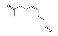 8-oxo-4Z-nonenal Structure