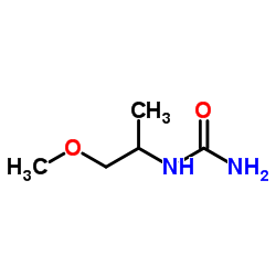 N-(2-METHOXY-1-METHYLETHYL)UREA结构式