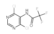 N-(4,6-dichloropyrimidin-5-yl)-2,2,2-trifluoro-acetamide Structure