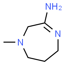 1H-1,4-Diazepin-3-amine,2,5,6,7-tetrahydro-1-methyl-(9CI) structure