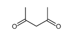 pentane-2,4-dione结构式