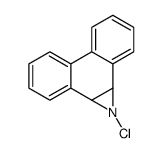 1H-Phenanthro(9,10-b)azirine, 1a,9b-dihydro-1-chloro-结构式