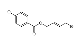 4-bromobut-2-enyl 4-methoxybenzoate Structure