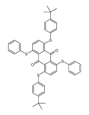 1,5-bis[[4-(1,1-dimethylethyl)phenyl]thio]-4,8-bis(phenylthio)anthraquinone picture