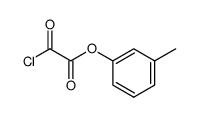 oxalic acid-chloride m-tolyl ester Structure