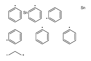 triphenyl(3-triphenylstannylpropyl)stannane结构式