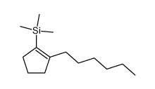 Silane, (2-hexyl-1-cyclopenten-1-yl)trimethyl- picture