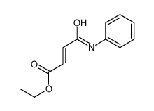 ethyl 4-anilino-4-oxobut-2-enoate Structure