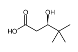 Pentanoic acid, 3-hydroxy-4,4-dimethyl-, (3R)结构式