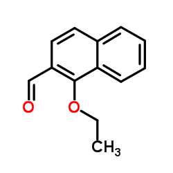 1-Ethoxy-2-naphthaldehyde Structure