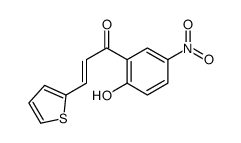 1-(2-hydroxy-5-nitrophenyl)-3-thiophen-2-ylprop-2-en-1-one Structure