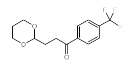 3-(1,3-DIOXAN-2-YL)-4'-TRIFLUOROMETHYLPROPIOPHENONE图片