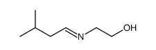 2-(3-methylbutylideneamino)ethanol Structure