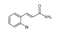 3-(o-bromophenyl)acrylamide Structure