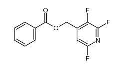 benzoic acid 2,3,6-trifluoro-pyridin-4-ylmethyl ester结构式