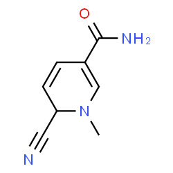 Nicotinamide, 6-cyano-1,6-dihydro-1-methyl- (6CI)结构式