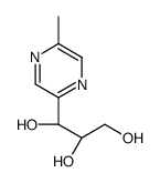 1,2,3-Propanetriol,1-(5-methylpyrazinyl)-,[R-(R*,S*)]-(9CI) Structure