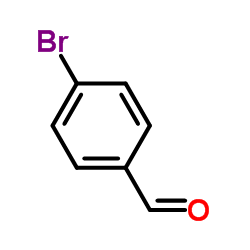 4-Bromobenzaldehyde Structure