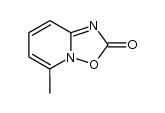 5-methyl-[1,2,4]oxadiazolo[2,3-a]pyridin-2-one结构式