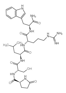 Pyr-SLRW-NH2 Structure