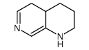 1,2,3,4,4a,5-hexahydro-1,7-naphthyridine Structure