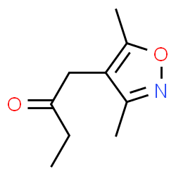 2-Butanone,1-(3,5-dimethyl-4-isoxazolyl)-(9CI) Structure