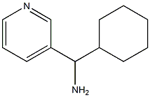 环己基(吡啶-3-基)甲胺结构式