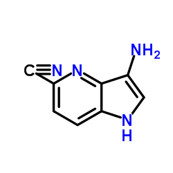 3-Amino-5-cyano-4-azaindole Structure