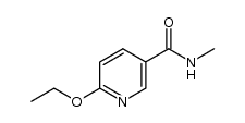 6-ethoxy-N-methylnicotinamide结构式