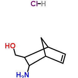 DIEXO-(3-AMINO-BICYCLO[2.2.1]HEPT-5-EN-2-YL)-METHANOL HYDROCHLORIDE Structure