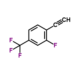 BENZENE, 1-ETHYNYL-2-FLUORO-4-(TRIFLUOROMETHYL)- picture