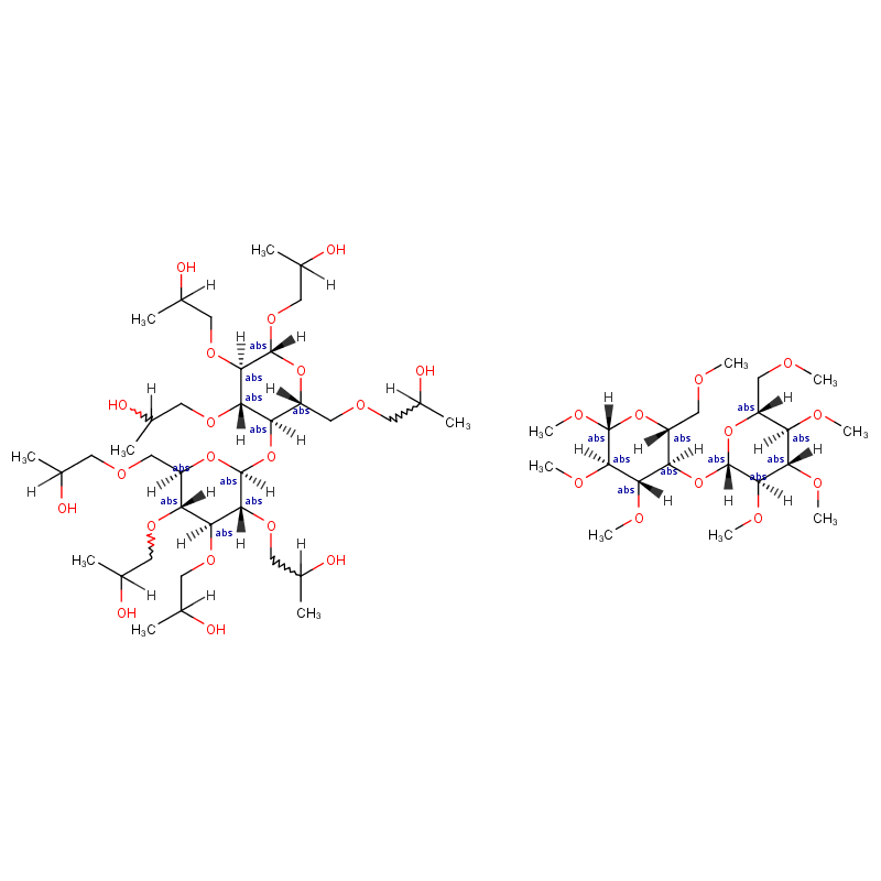 羟丙基甲基纤维素结构式