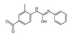 1-(2-methyl-4-nitrophenyl)-3-phenylurea结构式