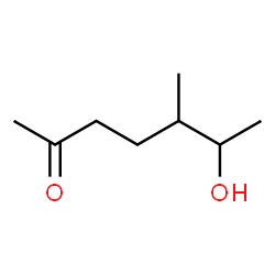 2-Heptanone, 6-hydroxy-5-methyl- (9CI) structure