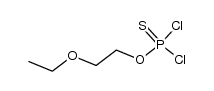 thiophosphorodichloridic acid O-(2-ethoxy-ethyl) ester Structure