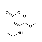 dimethyl 2-(ethylamino)but-2-enedioate Structure