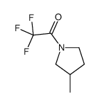 Pyrrolidine, 3-methyl-1-(trifluoroacetyl)- (8CI,9CI) Structure