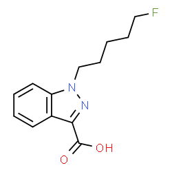 5-fluoro AB-PINACA 3-carboxyindazole metabolite structure