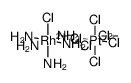 pentaamminechlororhodium(III) hexachloroplatinate Structure