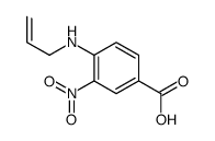 3-nitro-4-(prop-2-enylamino)benzoic acid Structure