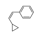 (Z)-(2-cyclopropylvinyl)benzene Structure