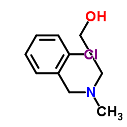 2-[(2-Chlorobenzyl)(methyl)amino]ethanol structure