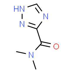 1H-1,2,4-Triazole-3-carboxamide,N,N-dimethyl-(9CI)结构式