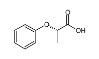 (S)-2-Phenoxypropionic acid结构式