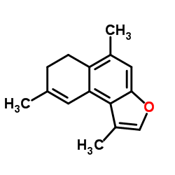 焦蓬莪术酮结构式