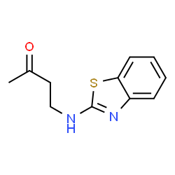 2-Butanone,4-(2-benzothiazolylamino)-(8CI)结构式