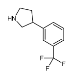 3-(3-三氟甲基苯基)吡咯烷图片